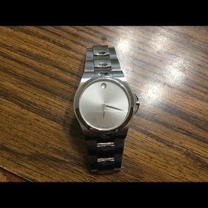 Men’s Movado Sapphire Mirror Bezel